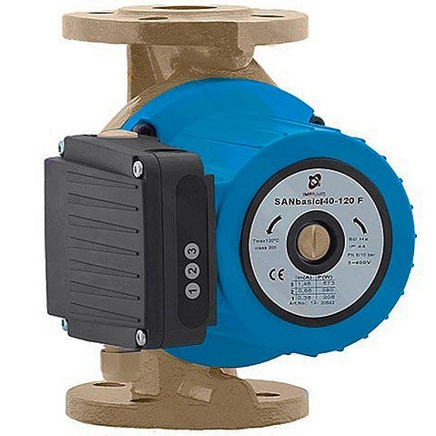 Насос циркуляционный с мокрым ротором SANMBASIC II 40-70 F250 288Вт 1х220В 3-скор. фланцевый PN10 65C IMP PUMPS купить в Краснодаре | "Проконсим"