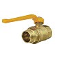 Кран латунный шаровой газовый 11Б27п DN40 PN40 рычаг муфта-штуцер БАЗ Standart купить в Краснодаре | "Проконсим"