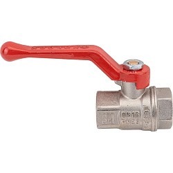  Латунный шаровой кран Ду40 Ру25 Valfex VF.214.NR1.112.DP 11Б27фт1М ВР-ВР, проход , рычаг. (111101037) со склада Проконсим в Краснодаре