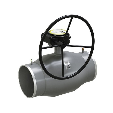 Кран стальной шаровой цельносварной DN 250 PN 25 510мм стандартнопроходной приварной с редуктором LD Energy Regula купить в Краснодаре | "Проконсим"