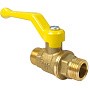 Краны латунные шаровые газовые 11Б27фтМ DN 15-20 PN 40 рычаг штуцер-штуцер Valfex.270.LR3 купить в Краснодаре | "Проконсим"