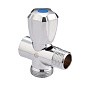 Вентиль латунный проходной MVI BV.461 DN 15 +отверстие 20 PN 10 хромированный муфта-штуцер маховик купить в Краснодаре | "Проконсим"