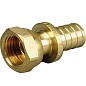 Муфта латунная для PEX труб 20-1/2'' PN 10 под надвижную гильзу ONE PLUS купить в Краснодаре | "Проконсим"