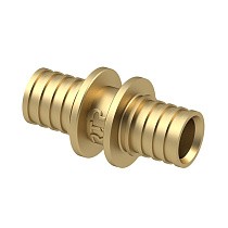 Муфты латунные для PEX-PEX труб DN 16-40 PN 16 под надвижную гильзу РосТурПласт купить в Краснодаре | "Проконсим"