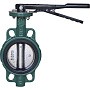Затвор дисковый поворотный DN 80 PN 16 межфланцевый с диском из чугуна уплотнение-EPDM ручной GALA Тип.2302H-L купить в Краснодаре | "Проконсим"