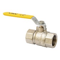 Краны латунные шаровые газовые DN 15-50 PN 25 рычаг муфта-муфта MVI BV.811 купить в Краснодаре | "Проконсим"