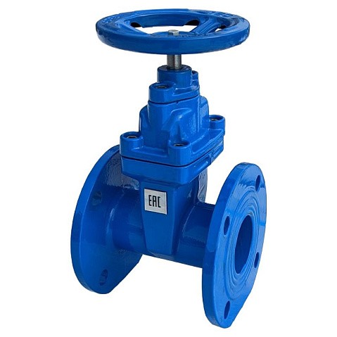Задвижка чугунная 30ч39р DN 50 PN 10(16) с обрезиненным клином EPDM до 120гр. КНР купить в Краснодаре | "Проконсим" (101469025)