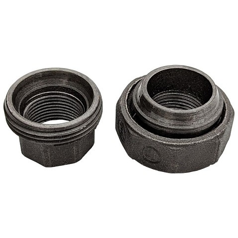 Американка чугунная DN 15-25 PN 16 муфта-муфта с конусным уплотнением Fittex Plus купить в Краснодаре | "Проконсим"