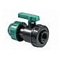 Кран шаровый ПЭ компрессионный комбинированный ВР DN 25-3/4'' PN 10 купить в Краснодаре | "Проконсим"