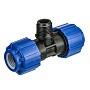 Тройник компрессионный PN 16 для ПЭ DN 20-1/2'' обжимное-штуцер купить в Краснодаре | "Проконсим"