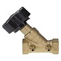 Клапаны балансировочные латунные DN 15-50 PN 16 наклонный с трубчатыми измерительными ниппелями РИДАН MNT-R купить в Краснодаре | "Проконсим"
