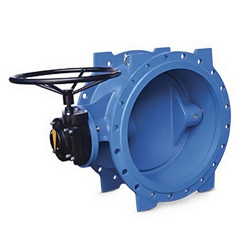 Затворы чугунные дисковые DN 150-1200 PN 10 фланцевые с 2-эксцентриситетами с редуктором под электропривод FAF 3800Е купить в Краснодаре | "Проконсим"