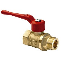 Краны латунные шаровые 11Б27п1 DN 15-40 PN 40 рычаг муфта-штуцер БАЗ Standart купить в Краснодаре | "Проконсим"