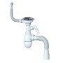 Сифон для мойки Unicorn В436VP, 40х50 гибкий отвод, 3 1/2'' х40 с отводом для стиральной машины, круглый перелив купить в Краснодаре | "Проконсим"