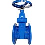 Задвижка чугунная 30ч39р DN 150 PN 10(16) с обрезиненным клином EPDM до 120гр. фланцевый ручной СИБЗТА купить в Краснодаре | "Проконсим" (930130205)