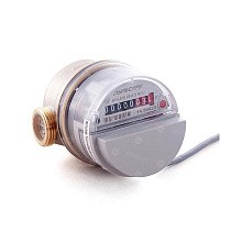 Счетчики горячей воды DN 15-20 PN 16 до 90гр. с обратным клапаном и импульсным выходом муфтовые Пульсар купить в Краснодаре | "Проконсим"