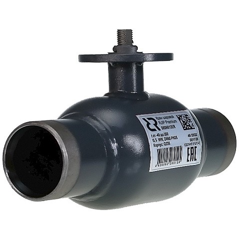 Кран стальной шаровой цельносварной DN 65-50 PN 25 стандартнопроходной приварной 260мм под электропривод RJIP-WW РИДАН 065N0132R купить в Краснодаре | "Проконсим"
