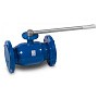 Кран стальной шаровой цельносварной TEMPER КШ.Ц.Ф, DN 200 PN 16, 450мм, стандартнопроходной, фланцевый с ручкой купить в Краснодаре | "Проконсим"