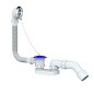 Сифон для ванны Unicorn S11, 40х50 отвод 45гр., 1 1/2'' х40 чаша из нержавеющей стали, круглый перелив купить в Краснодаре | "Проконсим"