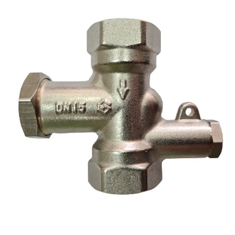 Клапан латунный MVI BL.110.05, DN 20 PN 10, балансировочный, Kvs 3,35 м3/ч, никелированный, муфта-муфта купить в Краснодаре | "Проконсим"