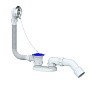 Сифон для ванны Unicorn S11, 40х50 отвод 45гр., 1 1/2'' х40 чаша из нержавеющей стали, круглый перелив купить в Краснодаре | "Проконсим"