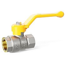 Краны латунные шаровые газовые DN 15-50 PN 25-40 никелированные рычаг муфта-муфта LD Pride GAS купить в Краснодаре | "Проконсим"