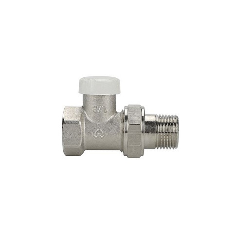 Клапан радиаторный VARMEGA VM10301 DN15 PN10 прямой настроечный G-1/2'' муфта-штуцер купить в Краснодаре | "Проконсим"