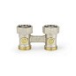 Узелы нижнего подключения VARMEGA VM141 DN20 прямой двухтрубный 3/4''x3/4'' евроконус муфта-штуцер купить в Краснодаре | "Проконсим"
