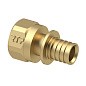 Муфта латунная для PEX труб  16-3/4''  PN 16  под надвижную гильзу с внутренней резьбой  РосТурПласт купить в Краснодаре | "Проконсим"