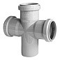 Крестовина ПП для канализации прямой 87,5гр. 110- 50- 50 Valfex купить в Краснодаре | "Проконсим"