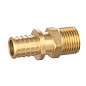 Муфта латунная для PEX DN 25 с наружной резьбой 1'' под надвижную гильзу PLP купить в Краснодаре | "Проконсим"