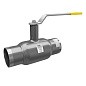 Кран стальной шаровой цельносварной LD КШ.Ц.П.125.025, DN 125 PN 25, 330мм, стандартнопроходной, приварной с ручкой купить в Краснодаре | "Проконсим"