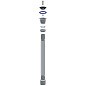 Сифон гофрированный Unicorn D230, 40х50 гибкий отвод, 1 1/2'' х40 чашка из нержавеющей стали, 1200мм купить в Краснодаре | "Проконсим"