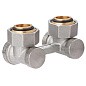 Узел нижнего подключения MVI TR.420.0505 DN 20 PN 10 угловой двухтрубный вентильного типа 20-3/4'' под евроконус, муфта купить в Краснодаре | "Проконсим"