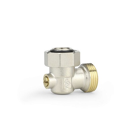 Узелы нижнего подключения VARMEGA VM142 DN20 угловой однотрубный 3/4''x3/4'' евроконус муфта-штуцер купить в Краснодаре | "Проконсим"