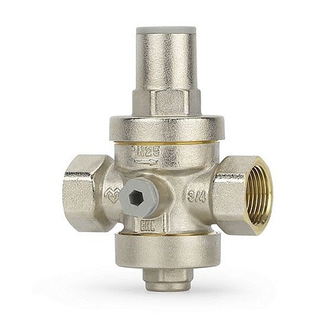 Регулятор давления VARMEGA VM127 DN 20 PN25 поршневой под манометр 4,57kv G-1/4'' никелированный купить в Краснодаре | "Проконсим"