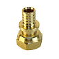 Муфта латунная для PEX труб 20-3/4'' PN 16 S-2,8мм переходная  с накидной гайкой Valfex VF.422.AF купить в Краснодаре | "Проконсим"