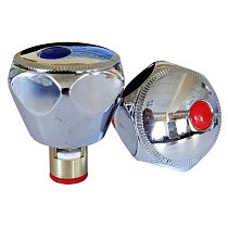 Кран-буксы керамика + металлизированные маховики для импортных смесителей купить в Краснодаре | "Проконсим"