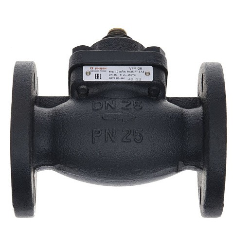 Клапаны чугунные регулирующий DN 15-50 PN 25 фланцевые под привод до 150гр. РИДАН VFM-2R купить в Краснодаре | "Проконсим" Клапаны чугунные регулирующий DN 15-50 PN 25 фланцевые под привод до 150гр. РИДАН VFM-2R купить в Краснодаре | "Проконсим"
