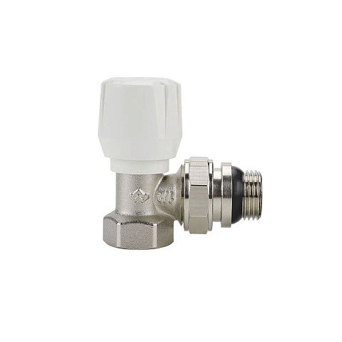 Клапан радиаторный VARMEGA VM10011 DN15 PN10 угловой G-1/2'' с уплотнением муфта-штуцер купить в Краснодаре | "Проконсим"