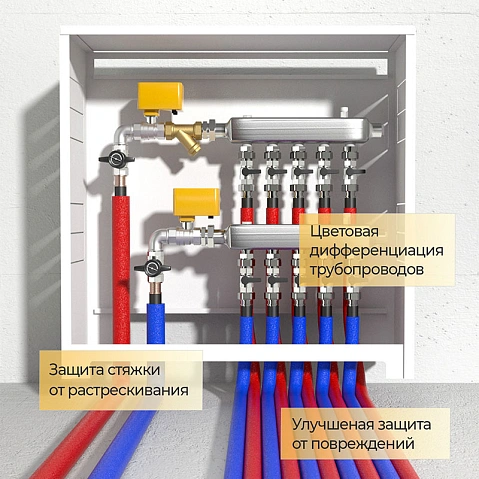 Трубка теплоизоляционная Energoflex SuperProtect  DN 28 толщина 13мм от -40 до +95°C длина 2м синяя купить в Краснодаре | "Проконсим"