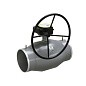 Кран стальной шаровой цельносварной LD Regula, DN 250 PN 25, 510мм, стандартнопроходной, приварной с редуктором купить в Краснодаре | "Проконсим"