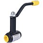 Краны стальные шаровые цельносварные DN 15-50 PN 40 резьбовые рычаг Broen Ballomax купить в Краснодаре | "Проконсим"