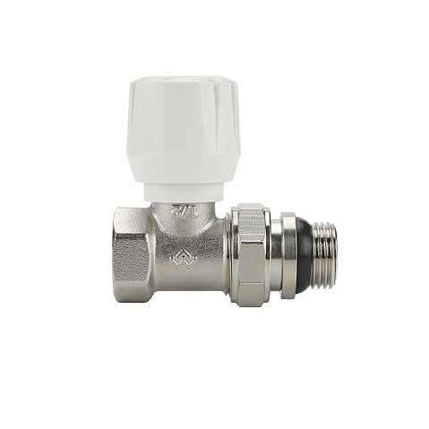 Клапан радиаторный VARMEGA VM10111 DN15 PN10 прямой G-1/2'' с уплотнением муфта-штуцер купить в Краснодаре | "Проконсим"