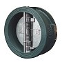 Клапан обратный 2-створчатый DN 50 PN16 корпус-чугун, прижимное кольцо-нержавеющая сталь, межфланцевый до 120гр. GALA Тип. 5306H купить в Краснодаре | "Проконсим"