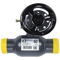 Краны стальные шаровые регулирующие DN 65-600 PN 25 цельносварные приварные с редуктором RJIP-WW РИДАН купить в Краснодаре | "Проконсим"
