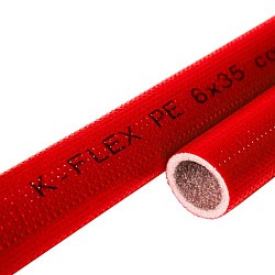 картинка Трубка теплоизоляционная K-FLEX COMPACT RED, DN 15 толщина 4мм от -40 до +95°C длина 10м интернет-магазин оптовых поставок Проконсим являющийся официальным дистрибьютором в России 