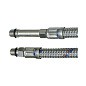 Гибкая подводка для смесителя с оплеткой из нержавеющей стали М10х1-G1/2 80см (2шт.) купить в Краснодаре | "Проконсим"