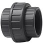 Муфта разборная НПВХ DN 20-1/2" PN 16 клеевая с внутренней резьбой черная Aquaviva BOG20120 купить в Краснодаре | "Проконсим"