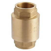 Клапаны обратные пружинные DN 15-25 PN 25 латунные муфтовые с латунным штоком усиленный MVI CV.425 купить в Краснодаре | "Проконсим"